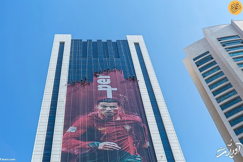 (تصاویر) «مردان عنکبوتی» شیشه پاککن آسمان خراشهای قطر